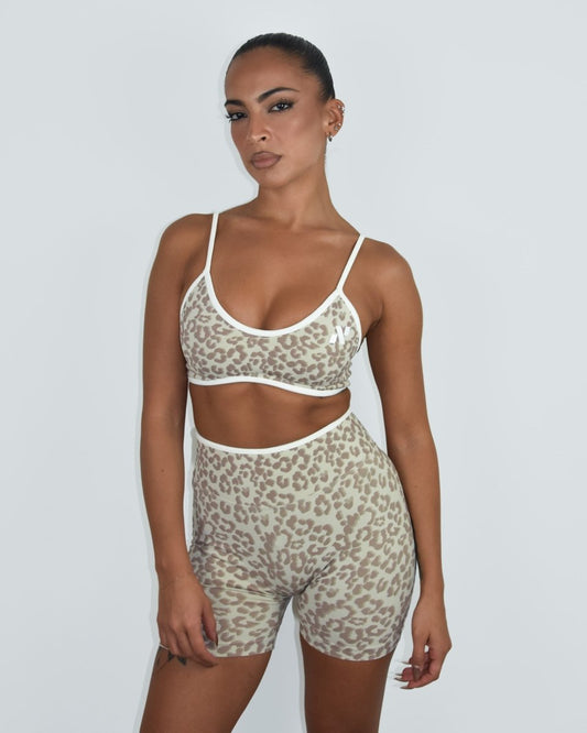 Aura Linea Shorts - Leopardato - Nikki B fit