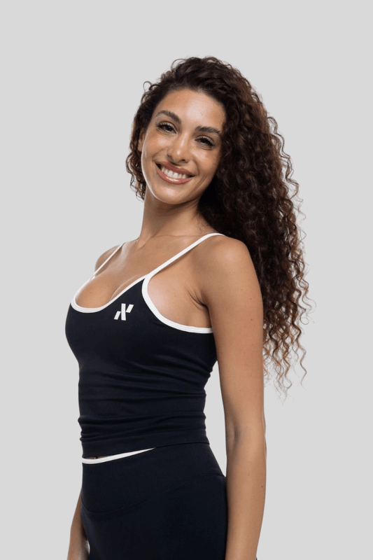 Aura Noir Linea Top - Nikki B fit
