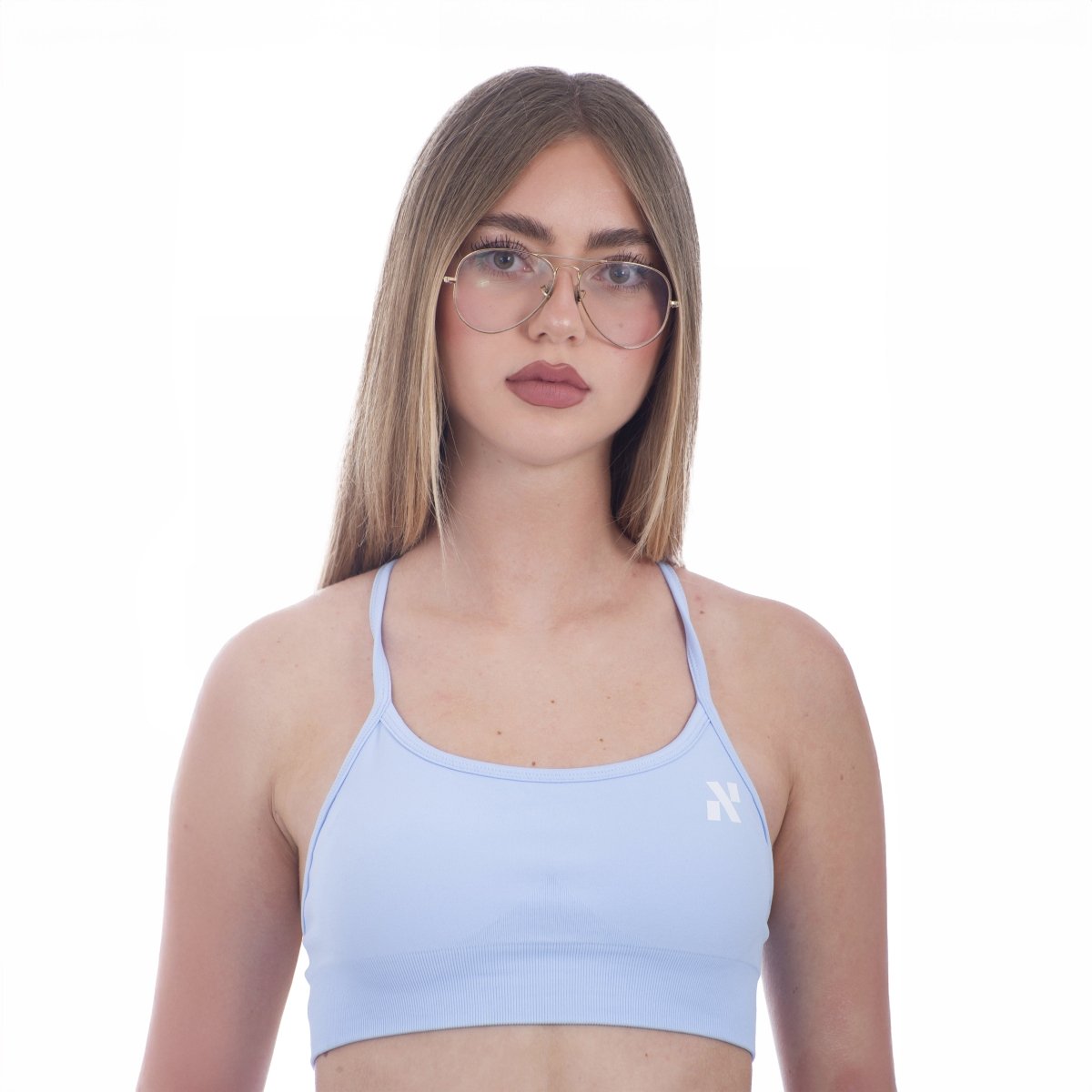 CrossFit Sport Bra - Celeste - Nikki B fit