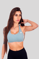 Essential Sport Bra - Verde Acqua - Nikki B fit