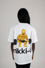 Graphic T-Shirt Bianca - Nikki B fit