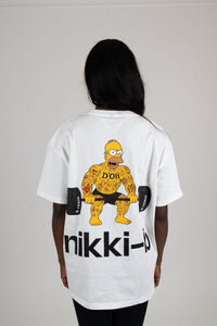 Graphic T-Shirt Bianca - Nikki B fit