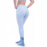 Iris V - Shape Scrunch Leggings - Celeste - Nikki B fit