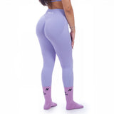 Iris V - Shape Scrunch Leggings - Lilla - Nikki B fit
