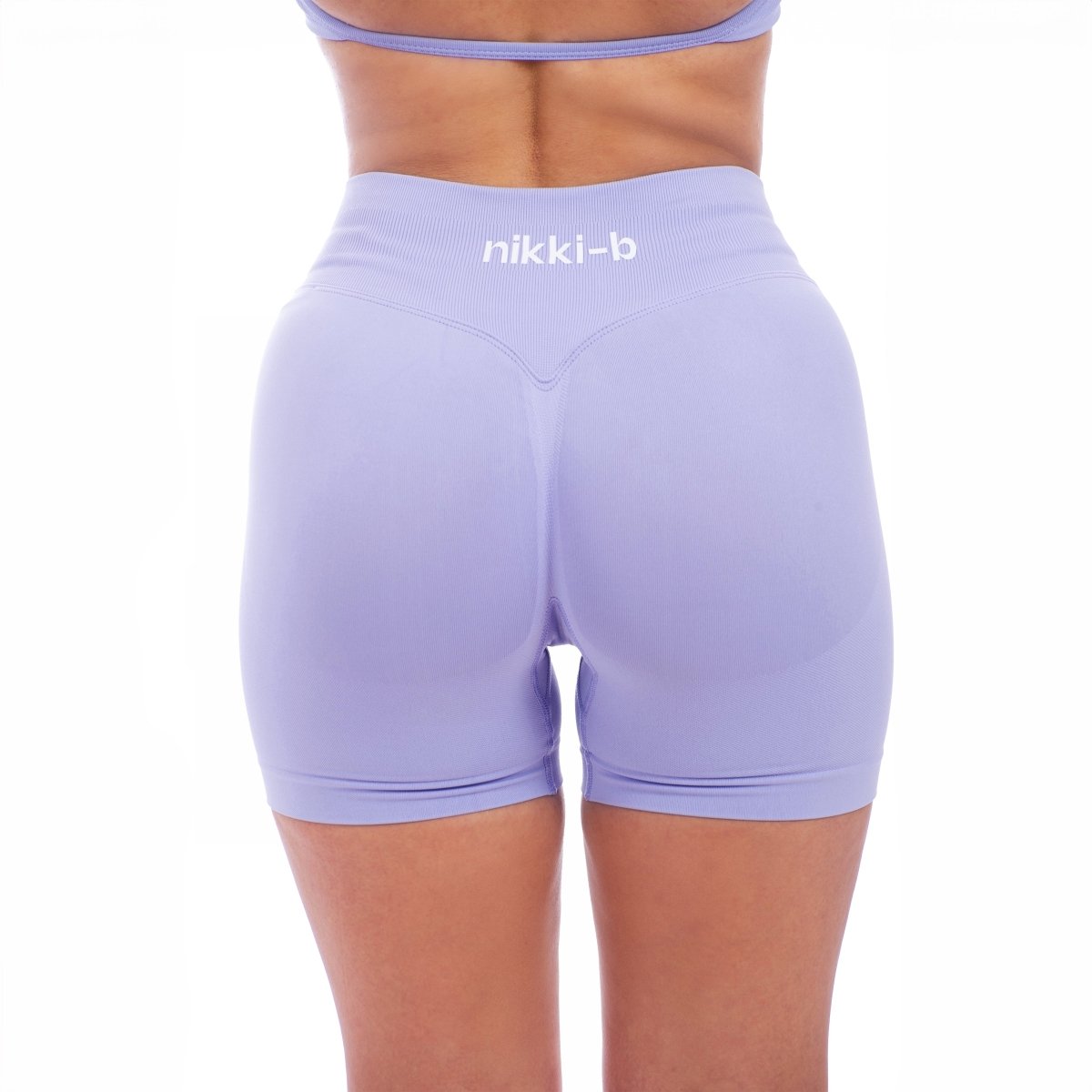 Iris V - Shape Scrunch Shorts - Lilla - Nikki B fit