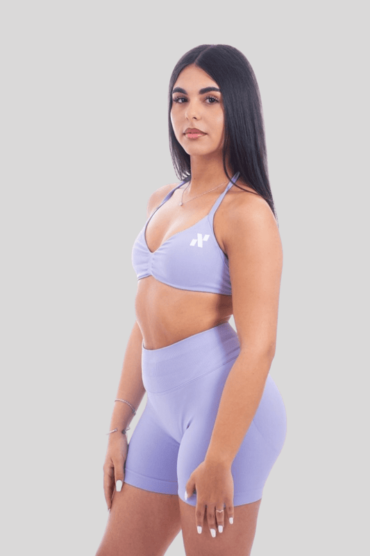 Iris V - Shape Scrunch Shorts - Nero - Nikki B fit