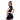 Iris V - Shape Scrunch Shorts - Nero - Nikki B fit